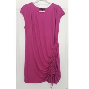 Gibsonlook Magenta Cinch Bodycon Mini‎ Dress Size L Casual Vacation